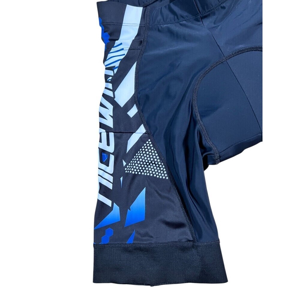 Nicewin Men's Padded Cycling Shorts Size M Blue Anti-Slip Leg Sports Activewear - Picture 5 of 10